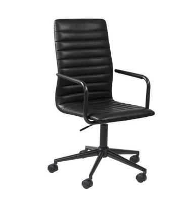 Töötool WINSLOW 45x58xH103cm, must PU