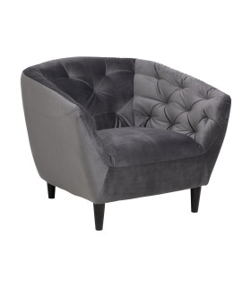 Tugitool RIA 83x97xH79cm, sametkangas, kummipuust jalad