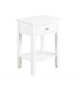 Öökapp LINNEA 45x34xH62,8cm, valge, materjal: MDF