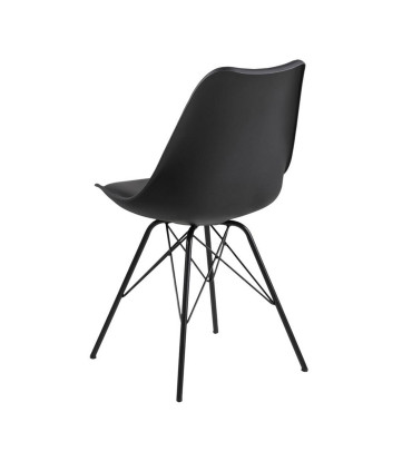 Стул ERIS, черный ПУ