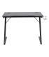 Kirjutuslaud TROOPER 100x60xH75cm, must, MDF, metall