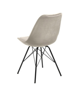 Стулья 2шт ERIS 48,5x54xH85,5см, песочный цвет