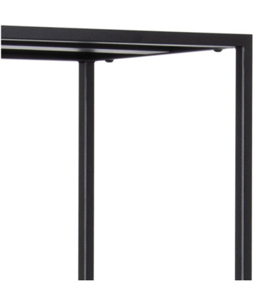 Riiul NEWCASTLE 69,5x30xH185cm, must