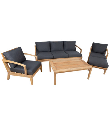 Комплект садовой мебели MALDIVE стол, диван, 2 стула, тахта