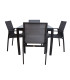 Комплект садовой мебели AMALFI стол и 4 стула (14533), серый