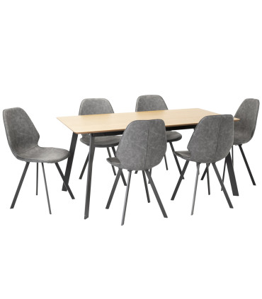 Söögilauakomplekt HELENA 6-tooliga