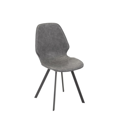 Набор столовой мебели HELENA 1 с 6 стульями (20062) МДФ, шпон дуб, металлические ножки