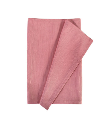 Салфетка NORA 40x160см, розовый, 100% полиэстер, ткань-240