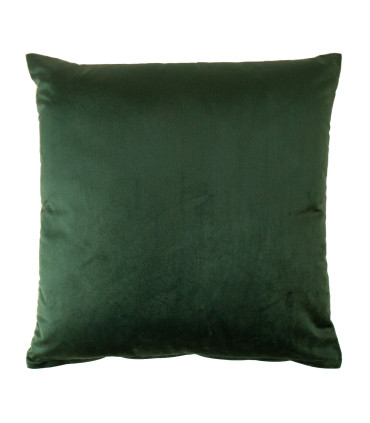Подушка VELVET 50x50cm, темно-зеленый