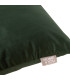 Подушка VELVET 50x50cm, темно-зеленый