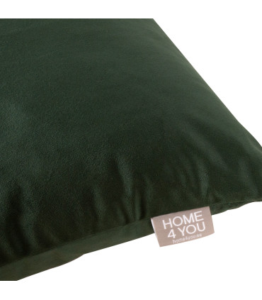 Подушка VELVET 50x50cm, темно-зеленый