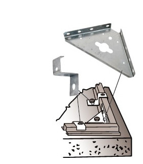 Komplekt aiakuuride ankurdamiseks Hecht 000808