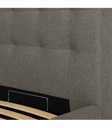 Кровать LEENA 160x200см, бежевая