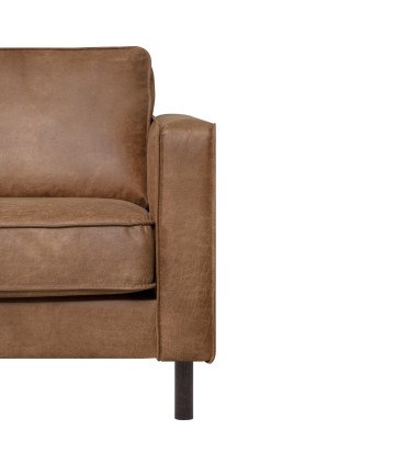 Угловой диван LUCAS LC коричневый