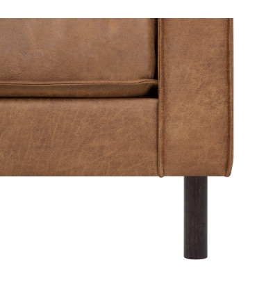 Nurgadiivan LUCAS VN pruun, 278x220/90xH81cm