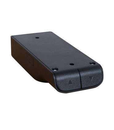 Töölaud ERGO OPTIMAL 1-mootoriga 120x60xH71-116cm, must