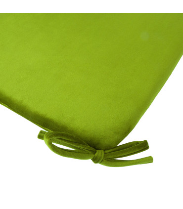 Подушка на стул VELVET 39x39см, зеленый