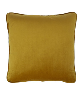 Padi VELVET 45x45cm, sinepikollane,100% polüester, kangas 317