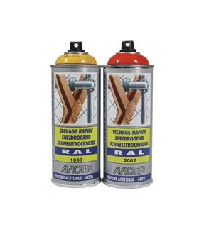 Spreivärv RAL 1006 kollane läikiv 400ml, Motip