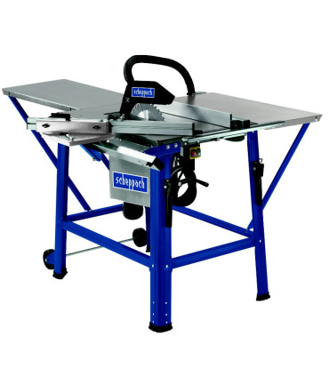Ehitussaepink TS310 koos liugkelgu, kahe lisalaua ja lisakettaga 400V, Scheppach