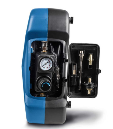 Kompressor Aircase, 2L paagiga + tarvikud õlivaba, Scheppach