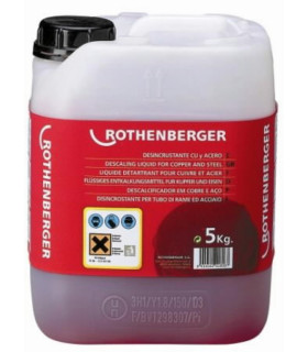 katlakivi eemaldamise kontsentraat 5kg ROCAL Plus, Rothenberger