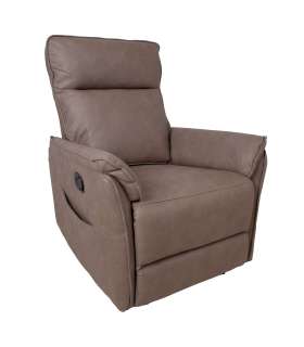 Tugitool GERRY manuaalne recliner, kaamelipruun