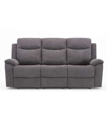 Diivan MILO 3-kohaline elektriline recliner 209x96xH103cm, hall