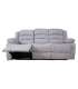 Diivan MALINA 3-kohaline manuaalne recliner, helehall