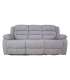 Diivan MALINA 3-kohaline manuaalne recliner, helehall