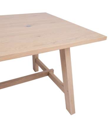 Söögilaud BERGEN 220x95xH75cm, hele tamm