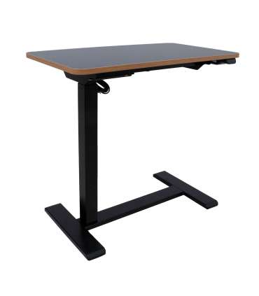 Töölaud ERGO 1-mootoriga 70x40xH65-103cm, must