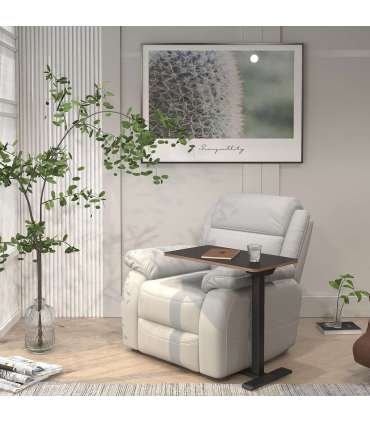 Töölaud ERGO 1-mootoriga 70x40xH65-103cm, must