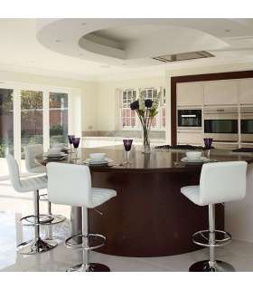 Baaripukk AURA 46x42xH88-109cm, valge