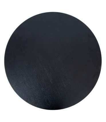 Söögilaud LUXEMBOURG D100xH75cm, must melamiin