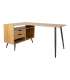 Kirjutuslaud GEORGIA 145x80xH75cm, melamiin tammedekooriga