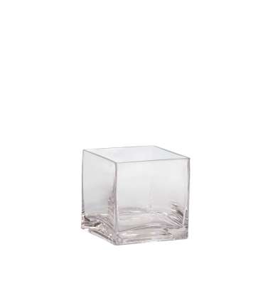 Vaas IN HOME 10x10xH10cm, läbipaistev klaas