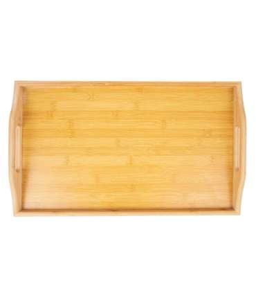 Поднос сервировочный на ножках CASA, 30x50см, бамбук