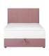 Кровать LEVI 120x200см, с матрасом, розовый