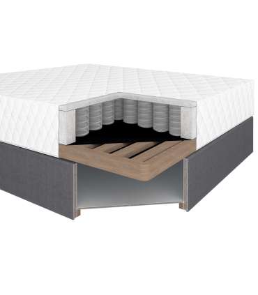 Кровать LENE 160x200см, с матрасом