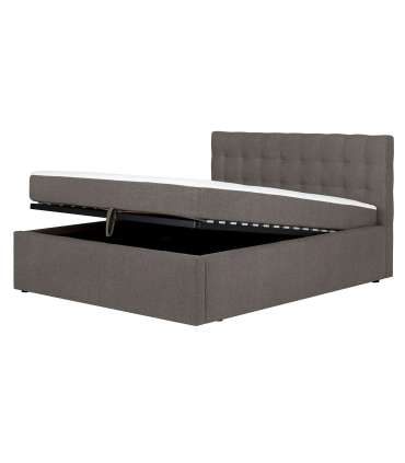 Kontinentaalvoodi LEENA 160x200cm, madratsiga, tumebee˛, 176x221xH110cm