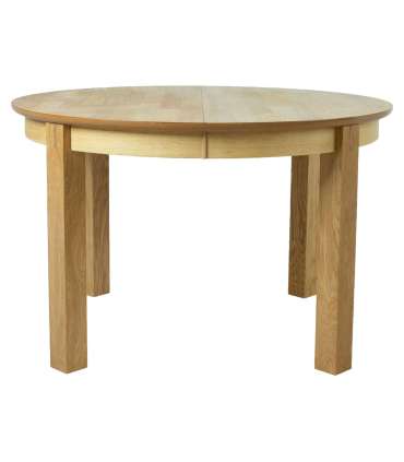 Обеденный стол CHICAGO D120/160x120xH75см, дуб