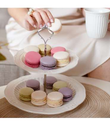 Korrusvaagen 2x SOFIA, D20/26,5cm, valge