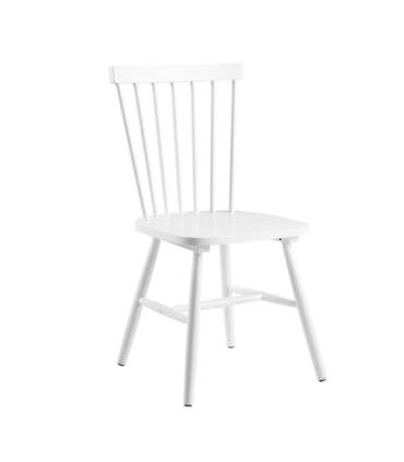 Стулья 2шт. RIANO 48,5x48xH86см, материал: каучуковое дерево, цвет: белый