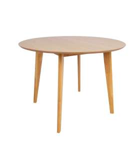 Обеденный стол ROXBY D105xH76см, дуб