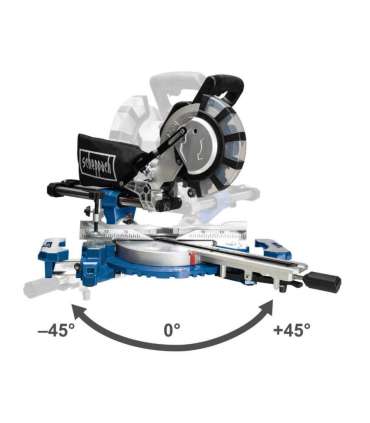 Järkamissaag HM216SPX + lisasaeketas, Scheppach