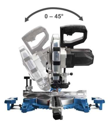 Järkamissaag HM216SPX + lisasaeketas, Scheppach