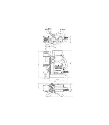 Magnetstatiiviga trell MAG 32, Metabo