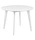 Обеденный стол ROXBY, D105xH76см, белый