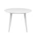 Обеденный стол ROXBY, D105xH76см, белый